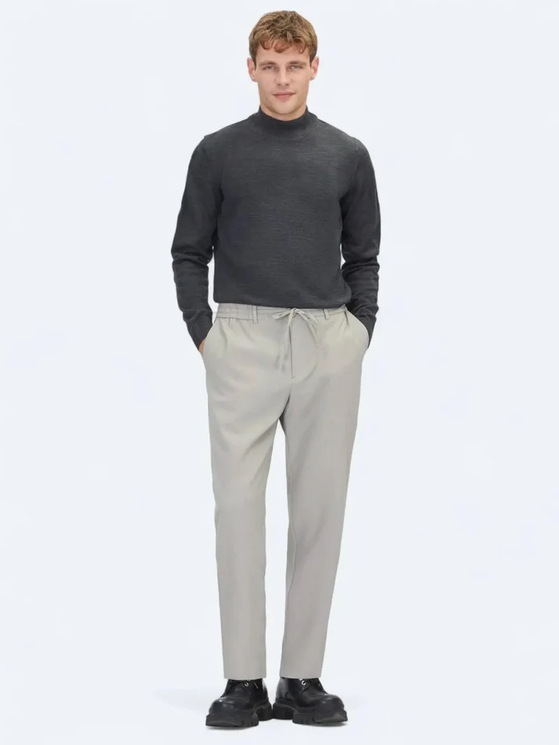 Kip Hard Coal Knitwear Sweatshirt